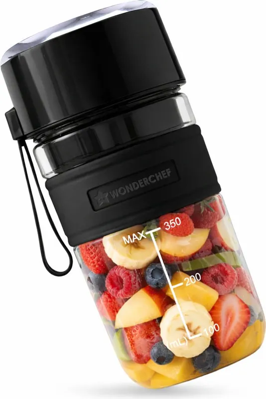 Wonderchef Nutri-Cup Zip Portable Blender (Nutri-Cup Zip Black)
